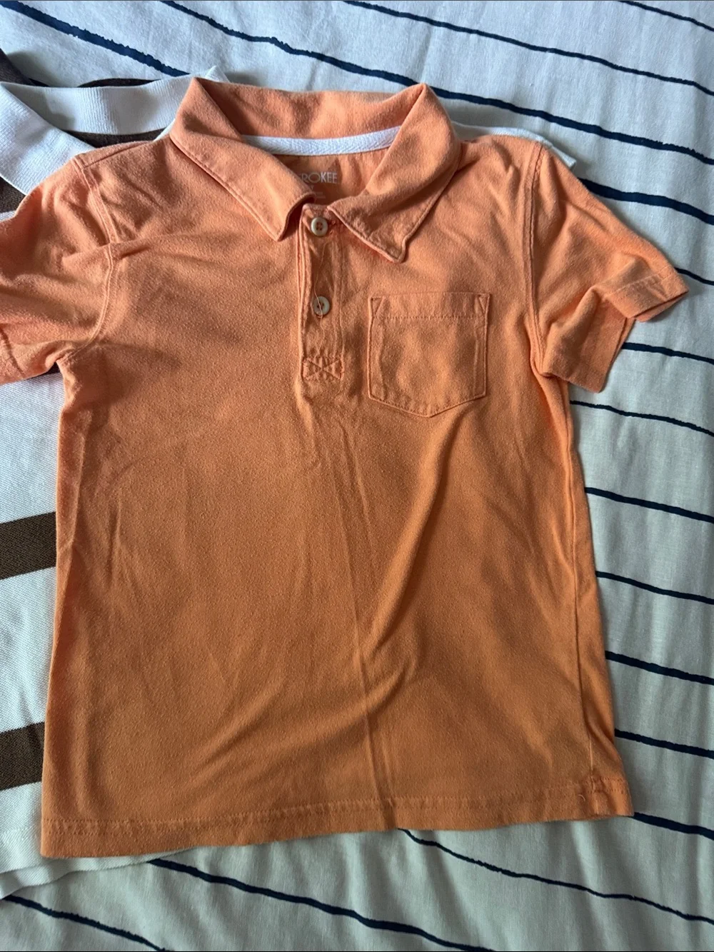GAP Boys Polo Pack in Brown, Orange, White, Gray